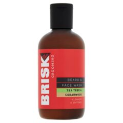 Brisk Beard Shampoo Tea Tree Cedarwood (150ml)