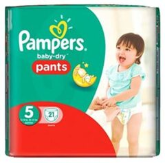 Pampers Baby Dry Pants Size 5 Pack (21)