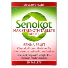 Senokot Max Strength 10 Tablets