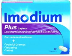 Imodium Plus caplets 2mg (12S)