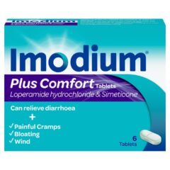 IMODIUM PLUS COMFORT TABLETS 2MG (6)