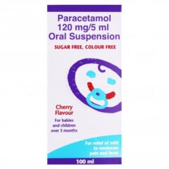 Paracetamol 120 mg/5 ml  oral suspension 100 ml