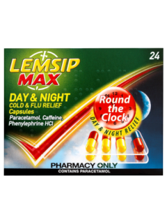 Lemsip Max cold &Flu days & night 24 capsules