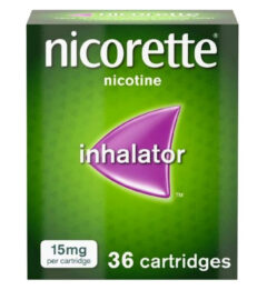 Nicorette Inhalator 15mg Cartridge Pack (36)