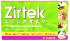 Zirtek Allergy 21 Tablets