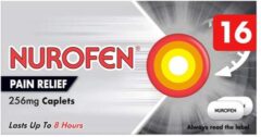 Nurofen Joint & Back Pain Relief 256mg 16 caplets